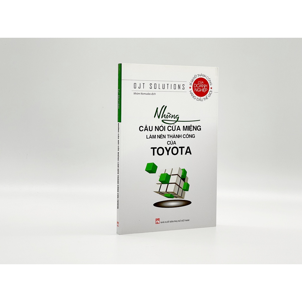 Sách - Những Câu Nói Cửa Miệng làm Nên Thành Công Của Toyota