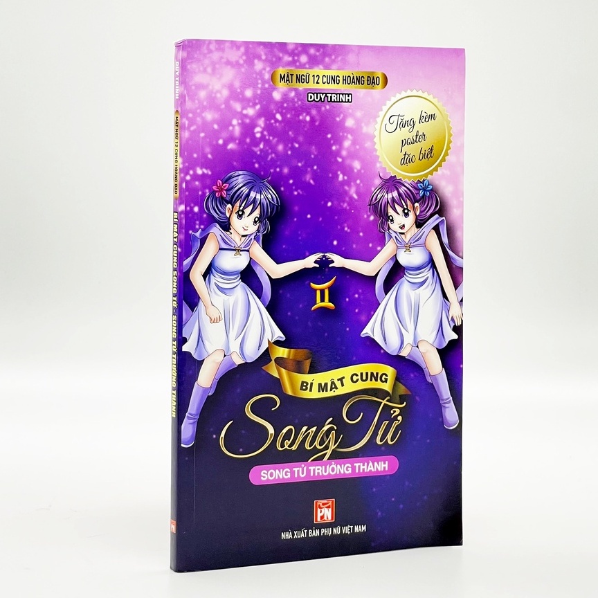 Sách - Mật Ngữ 12 Cung Hoàng Đạo - Giải mã 12 chòm sao - Bí Mật Cung Song Tử - Song Tử Trưởng Thành (Bìa Mềm)