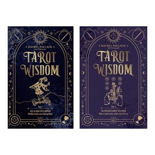 Sách - combo 2 cuốn tarot wisdom