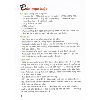 Sách 30 Món Bún Ngon (Quỳnh Hương)