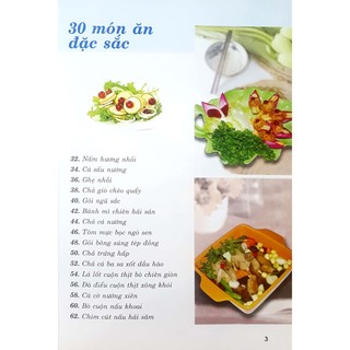 Sách 30 Món Ăn Đặc Sắc (Đỗ Kim Trung)