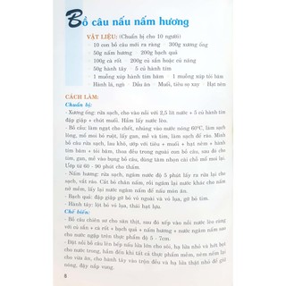 Sách 30 Món Ăn Đặc Sắc (Đỗ Kim Trung)