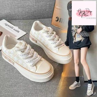 Giày Thể Thao Giày Nữ Kẻ Ô Thổ Cẩm Siêu Bền Siêu Đẹp