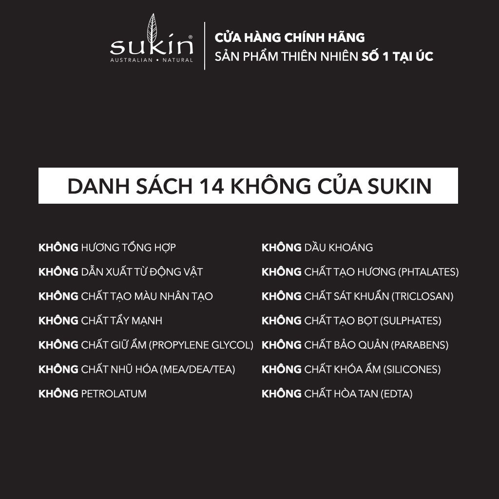 Combo Tẩy Tế Bào Chết & Sữa Rửa Mặt Cho Nam Sukin For Man Facial Scrub (125ml) + Facial Cleanser (225ml)