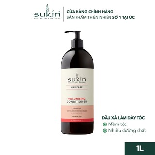 Dầu Xả Làm Phồng Tóc Sukin Haircare Volumising Conditioner 1L