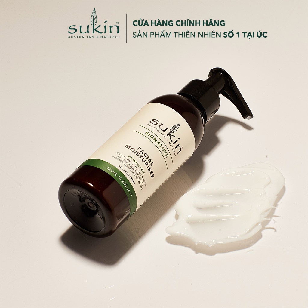 Kem Dưỡng Ẩm Dành Cho Da Mặt Sukin Signature Facial Moisturiser 125ml (HSD: 09/05/2024)