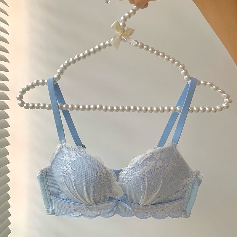 Jiashucheng Áo Ngực Mỏng Không Gọng Thép Chống Chảy Xệ Có Thể Điều Chỉnh Kích Thước Nhỏ Mới Cho Nữ