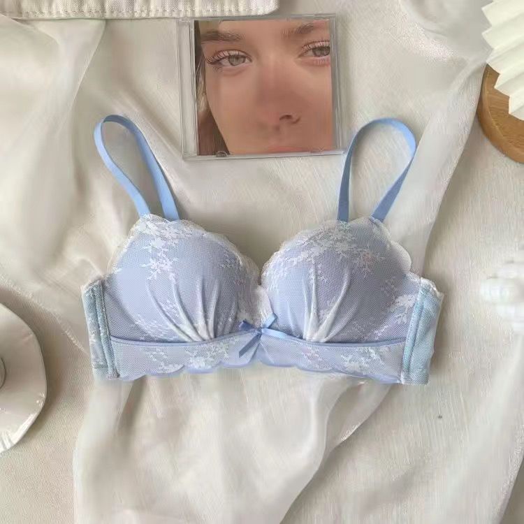 Jiashucheng Áo Ngực Mỏng Không Gọng Thép Chống Chảy Xệ Có Thể Điều Chỉnh Kích Thước Nhỏ Mới Cho Nữ