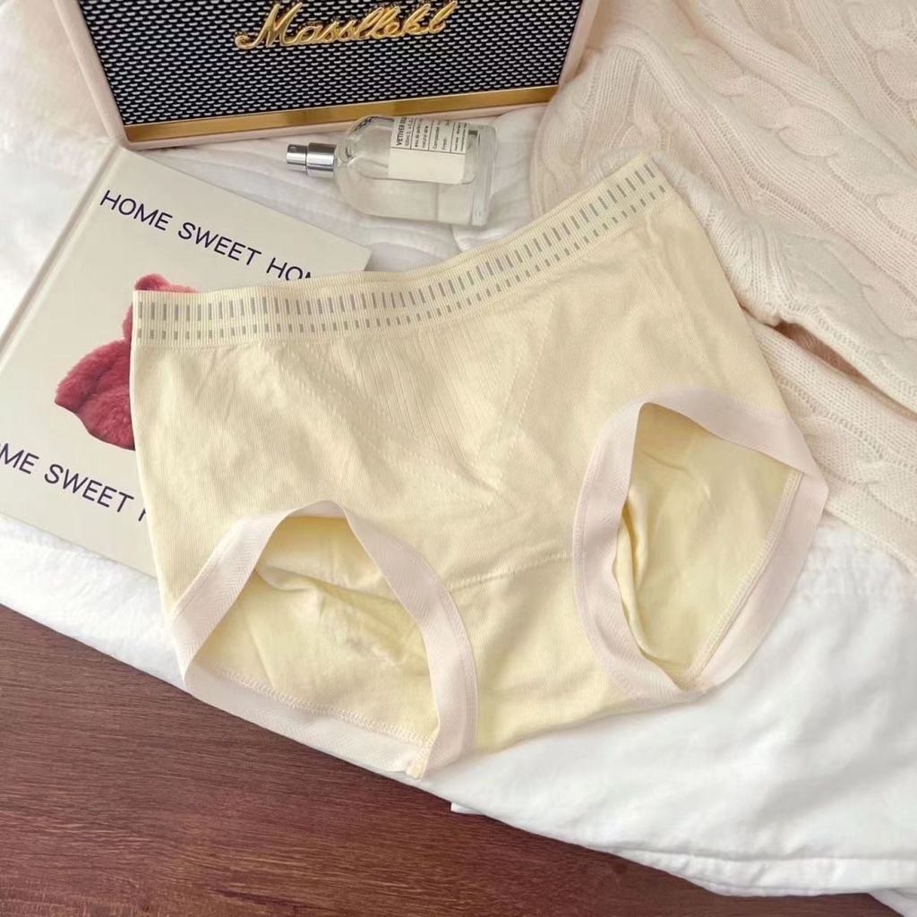 Quần Lót Cotton Không Đường May Siêu Co Giãn Kháng Khuẩn Phong Cách Mùa Hè Cho Nữ