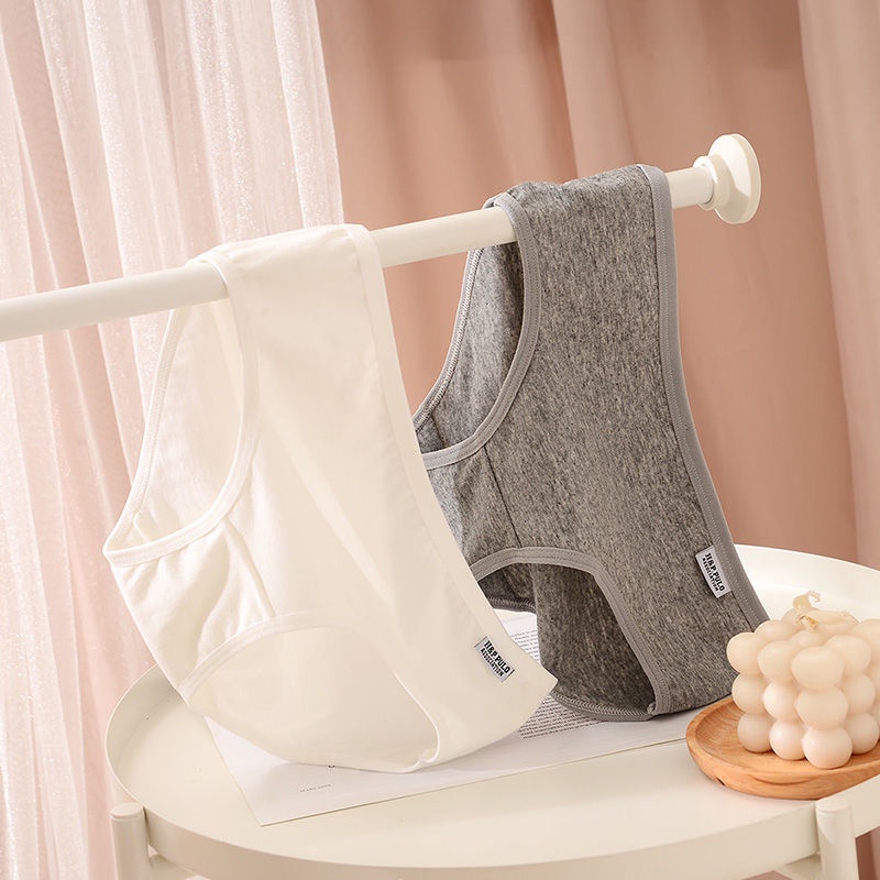Quần Lót Cotton Lưng Thấp Thoáng Khí Đơn Giản Theo Phong Cách Hàn Quốc Dành Cho Nữ