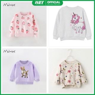 [XẢ HÀNG] ÁO NỈ BÉ GÁI MICKEY - PONY Dài tay (10-29kg)
