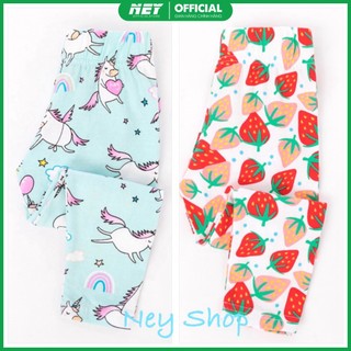 Quần thun Legging Bé gái LITTLE MAVEN in hình ngựa PONY (10 - 29kg)