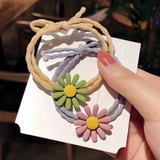 Dây Buộc Tóc Hoa Cúc, Dây Chun Cột Hoa Cúc Dễ Thương - Thun Buộc Tóc Kiểu Hàn Quốc Siêu Đẹp