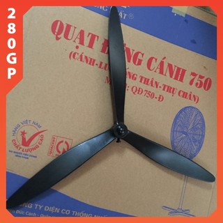 Cánh quạt công nghiệp Nhôm đúc 750 , 650 lắp cho Quạt cây đứng, treo tường công nghiệp