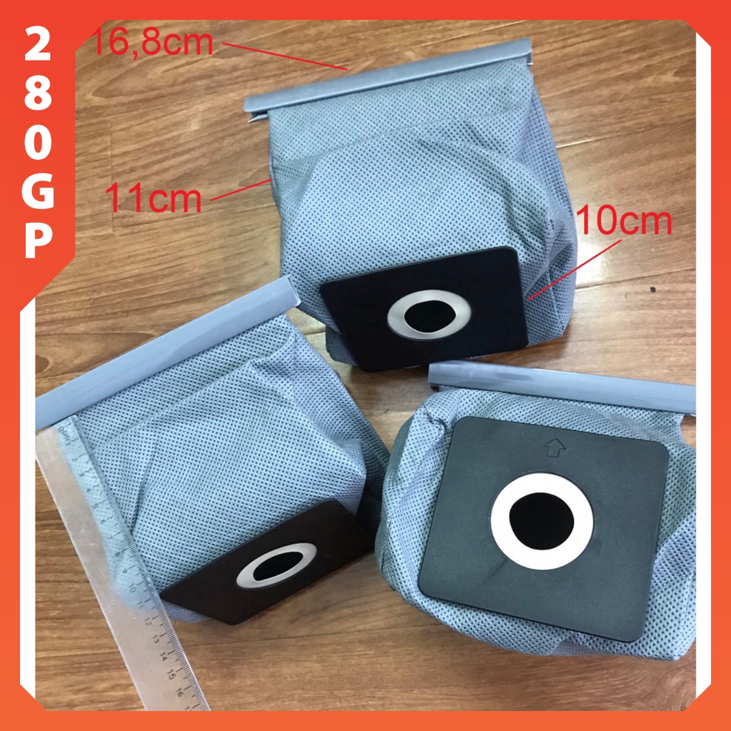 Túi lọc bụi hepa máy hút bụi Hitachi - combo 5 túi vải