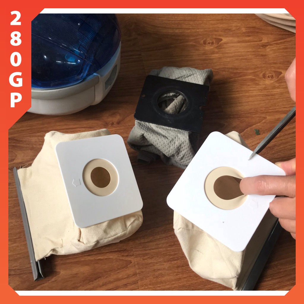 Túi lọc bụi hepa máy hút bụi Hitachi - combo 5 túi vải