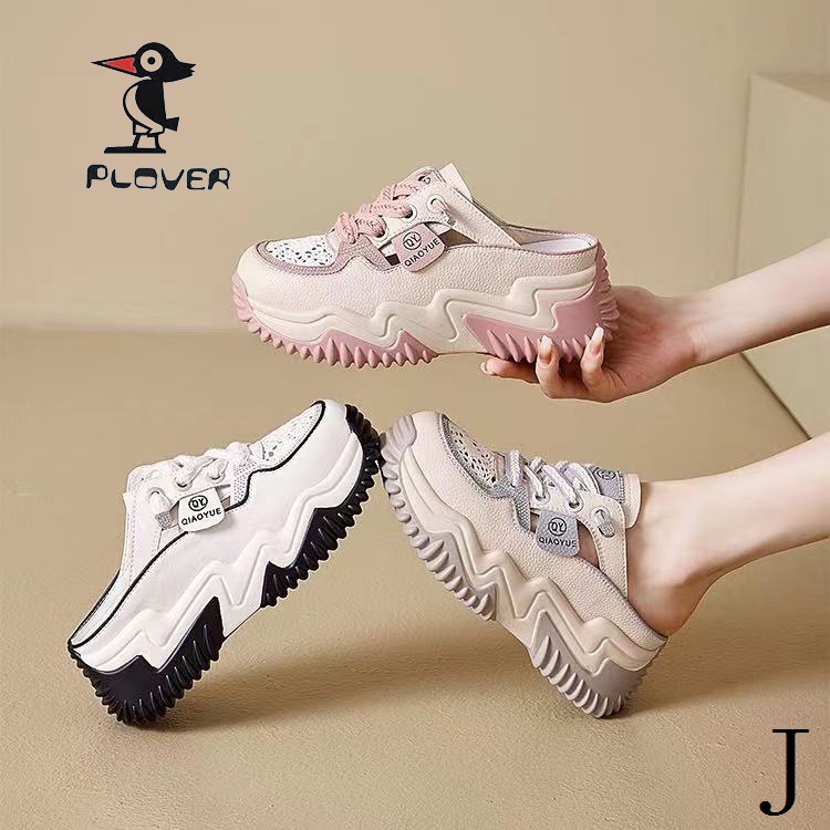 Dép Sandal Đế Dày Phối Lưới Thoáng Khí Đính Đá Thời Trang Mùa Hè Mới Cho Nữ