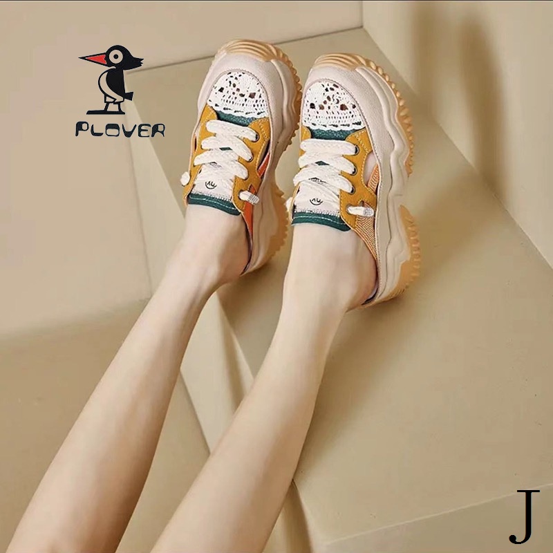 Dép Sandal Đế Dày Phối Lưới Thoáng Khí Đính Đá Thời Trang Mùa Hè Mới Cho Nữ