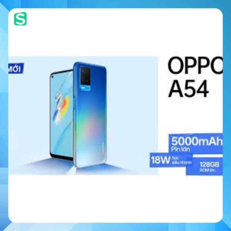 Điện thoại oppo a54 ram 6gb bộ nhớ 128gb mới 100% chính hãng, Bảo hành 12 tháng, Lỗi 1 đổi 1