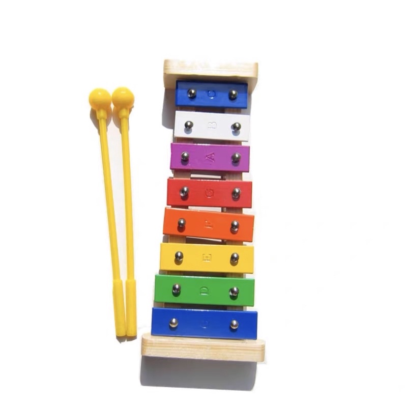 (Sẵn) ĐÀN XYLOPHONE 8 NỐT, đồ chơi cảm thụ âm nhạc