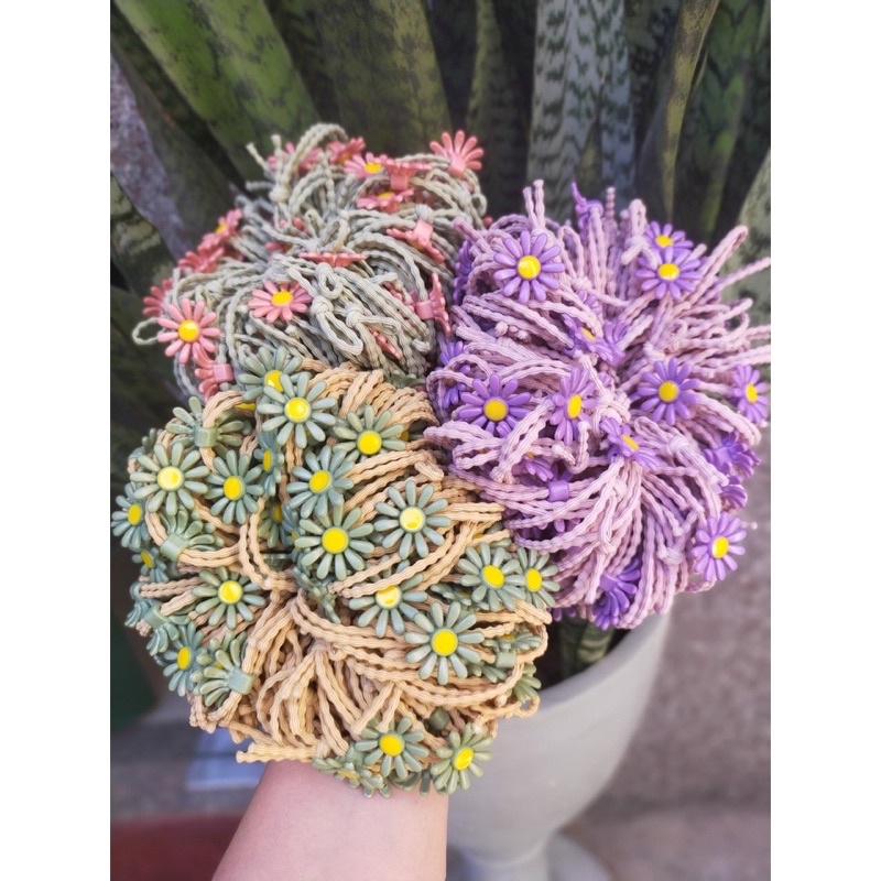 Combo 5 dây buộc tóc cho mẹ và bé