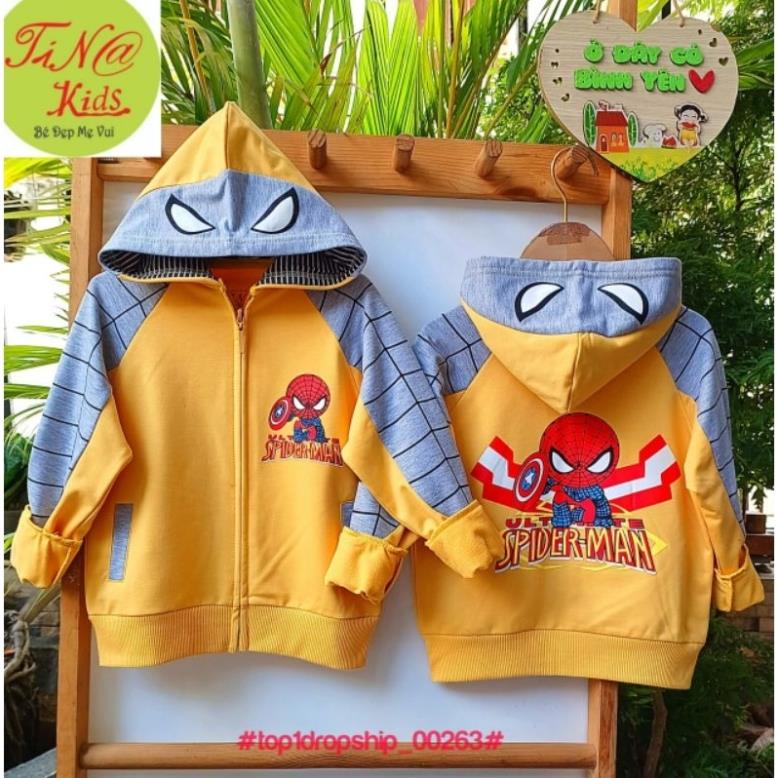 Áo khoác, bé trai, in người nhện siêu hot cho bé, top1dropship_00263_s4 sg2