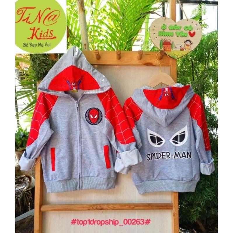 Áo khoác, bé trai, in người nhện siêu hot cho bé, top1dropship_00263_s4 sg2