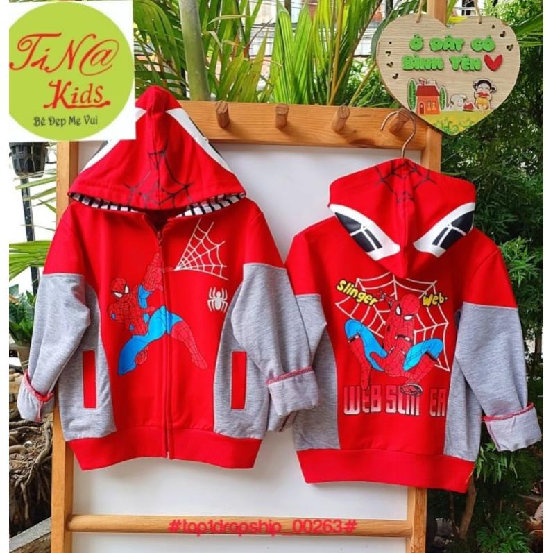 Áo khoác, bé trai, in người nhện siêu hot cho bé, top1dropship_00263_s4 sg2