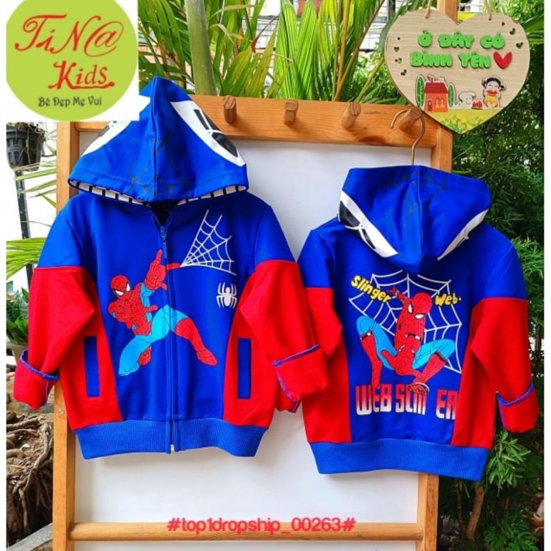 Áo khoác, bé trai, in người nhện siêu hot cho bé, top1dropship_00263_s4 sg2