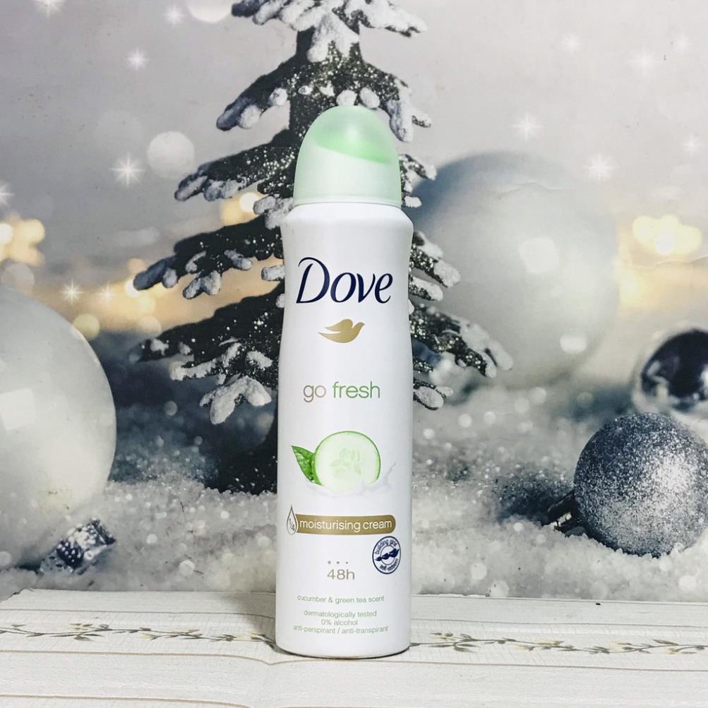 Xịt khử mùi toàn thân Dove 150ml USA