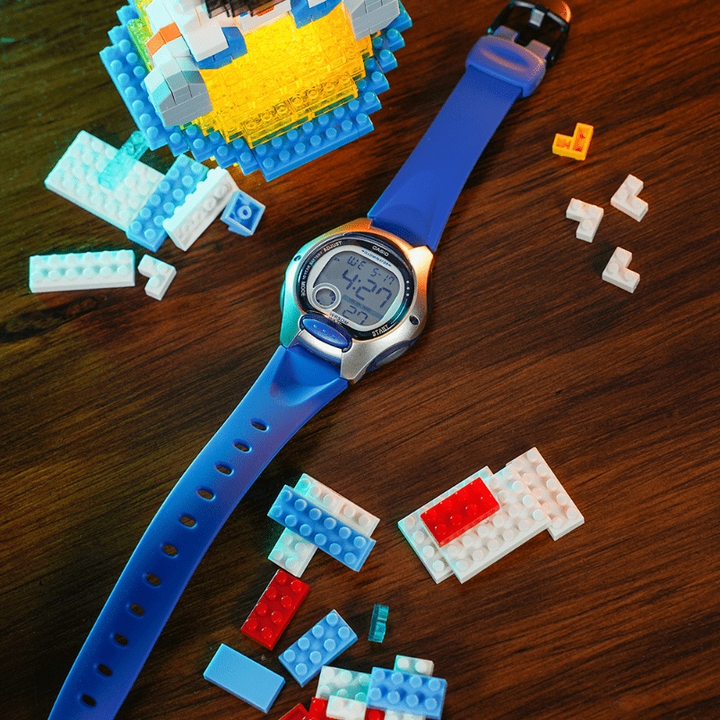 Cathywatch Đồng hồ Casio trẻ em chính hãng LW-200-2AVDF dây cao su