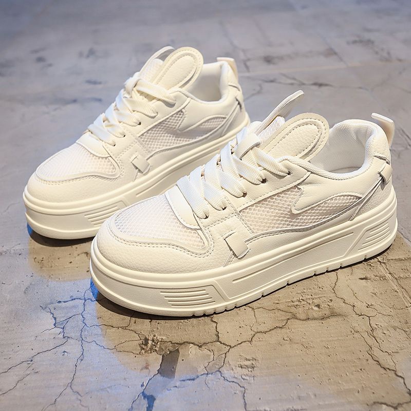 Giày Thể Thao Đế Dày Phối Lưới Thoáng Khí Thời Trang Mùa Hè Cho Nữ