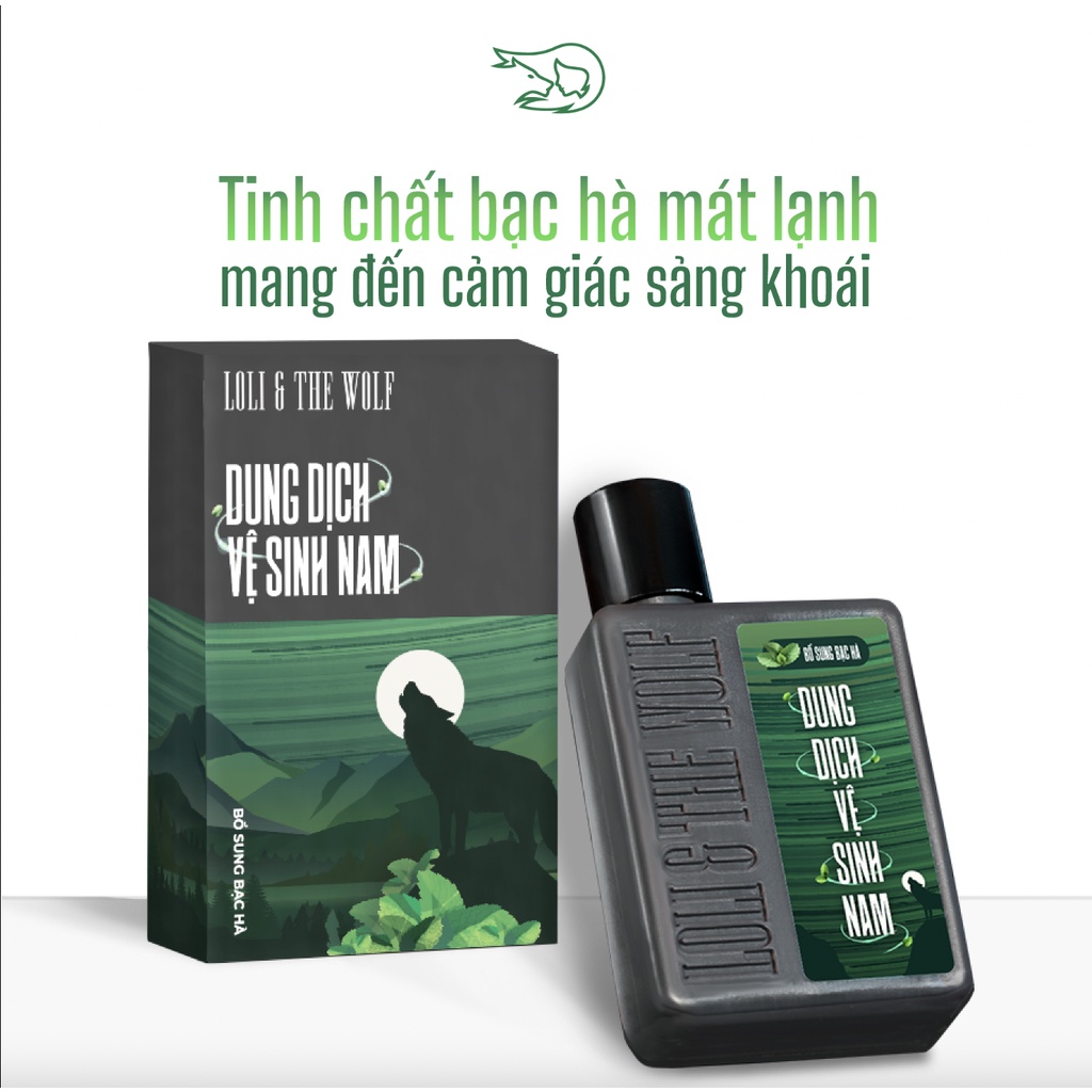 Dung dịch vệ sinh Nam 80ml thành phần tự nhiên, làm sạch, khử mùi hôi, giảm viêm ngứa vùng kín