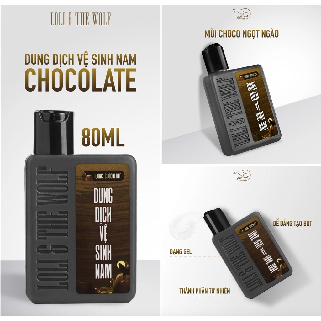 Dung dịch vệ sinh Nam 80ml thành phần tự nhiên, làm sạch, khử mùi hôi, giảm viêm ngứa vùng kín