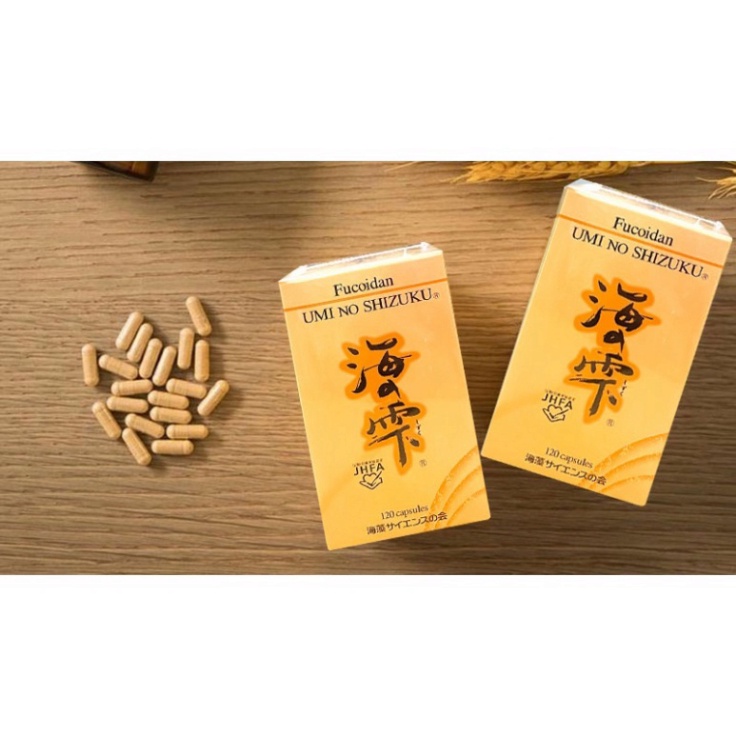 Viên uống Fucoidan Umino Shizuku nội địa Nhật Bản - Hỗ trợ ung thư, tăng cường sức đề kháng