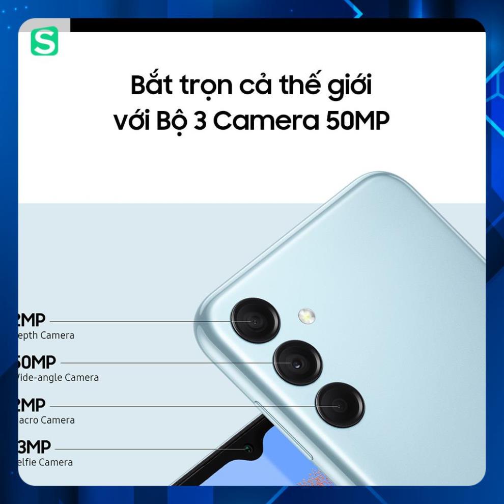 Điện thoại Samsung Galaxy M14 5G  - Kèm sạc 15W - Hàng Chính Hãng, Bảo hành 12 tháng, Lỗi 1 đổi 1
