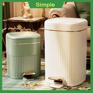 ⊙◎thùng rác cảm ứng tự động thông,thùng rác đạp chữ nhật 10l,thùng rác nắp bật nhấn nút thiết kế ,thùng rác cỡ lớn có nú
