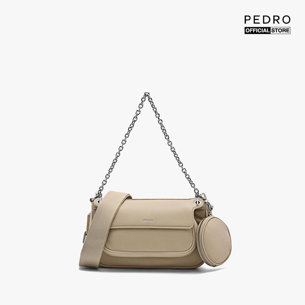 PEDRO - Túi đeo chéo nữ Dilone Nylon Double Flap PW2-75210093-4-44