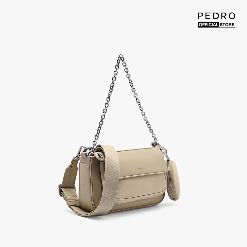 PEDRO - Túi đeo chéo nữ Dilone Nylon Double Flap PW2-75210093-4-44