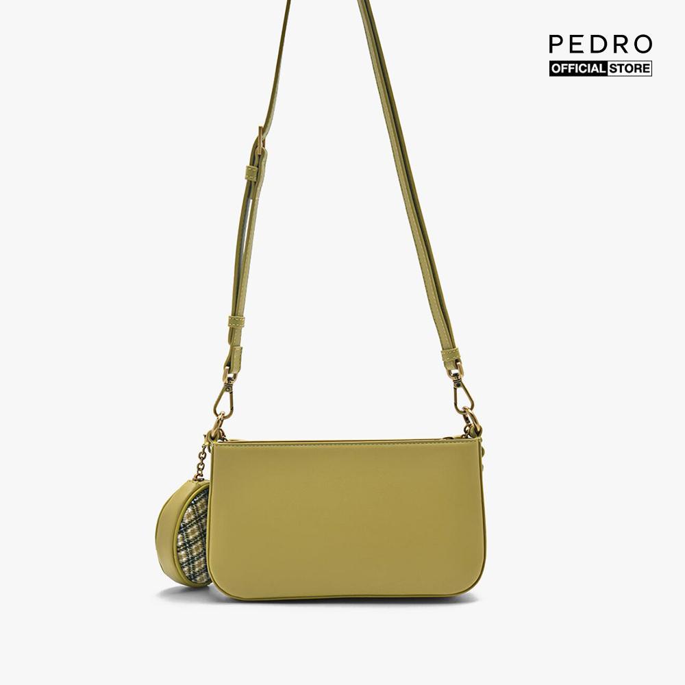PEDRO - Túi đeo chéo nữ Dilone Houndstooth Double Flap PW2-75210093-5-36