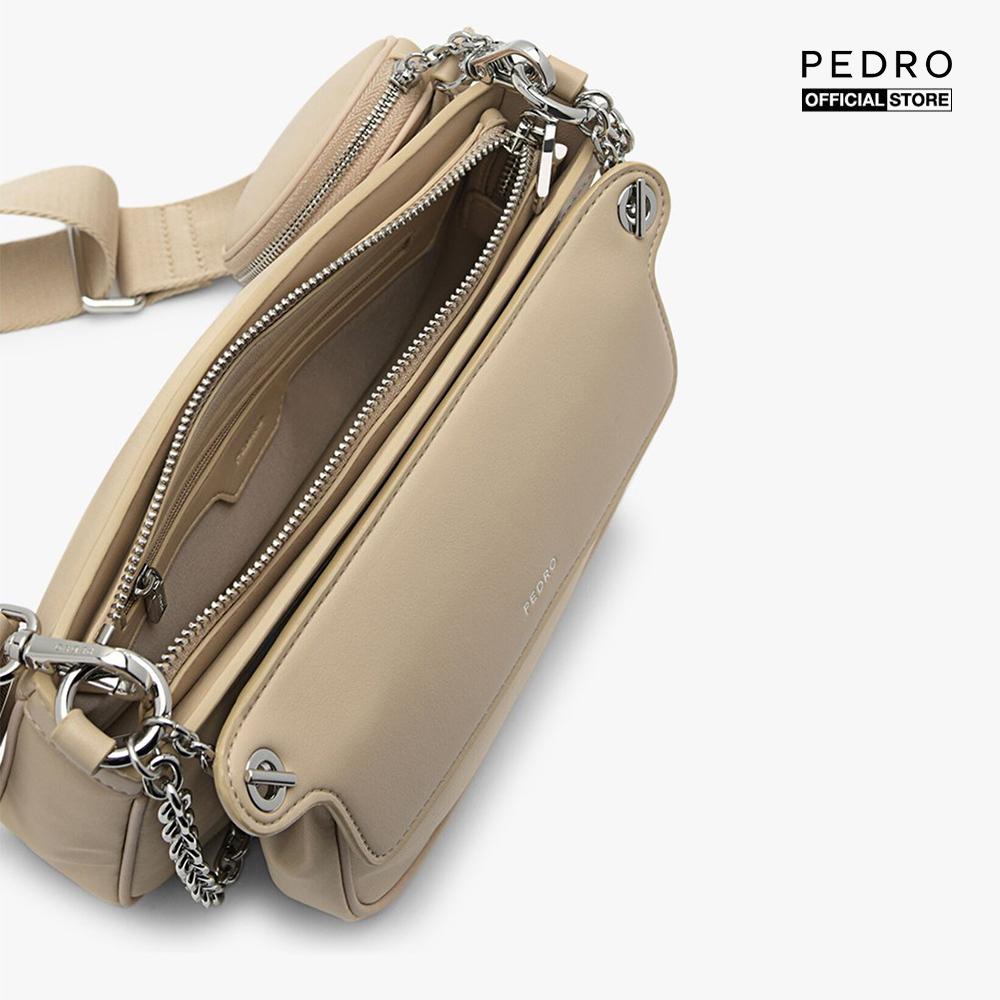 PEDRO - Túi đeo chéo nữ Dilone Nylon Double Flap PW2-75210093-4-44