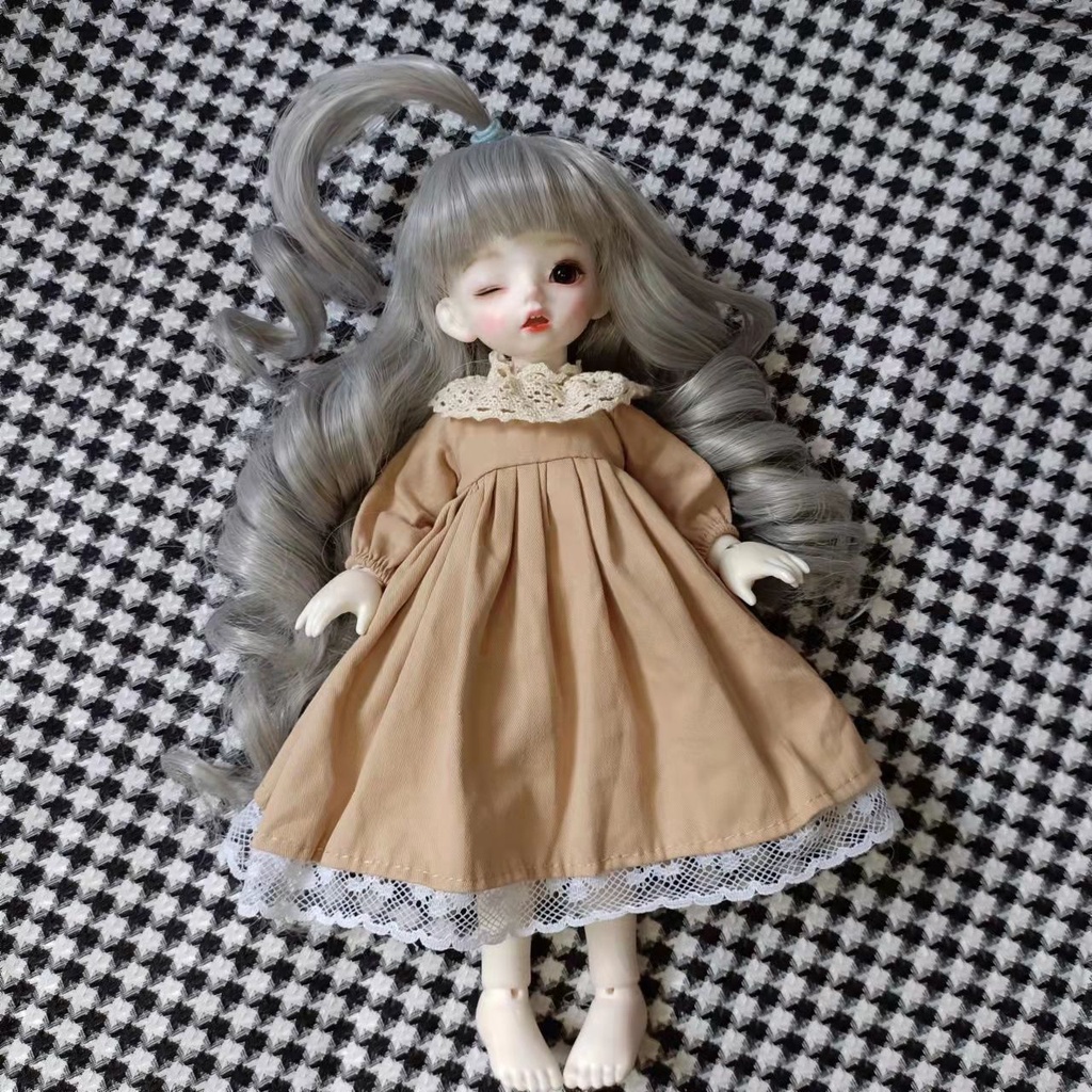 Đầm Lolita 6 Điểm Xinh Xắn Cho Búp Bê bjd 30cm 6.28 30cm