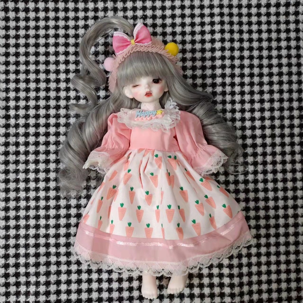 Đầm Lolita 6 Điểm Xinh Xắn Cho Búp Bê bjd 30cm 6.28 30cm