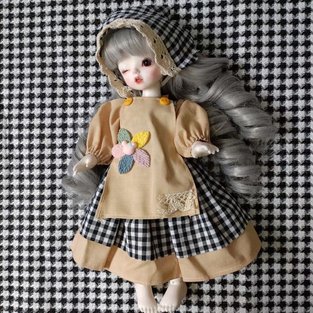 Đầm Lolita 6 Điểm Xinh Xắn Cho Búp Bê bjd 30cm 6.28 30cm