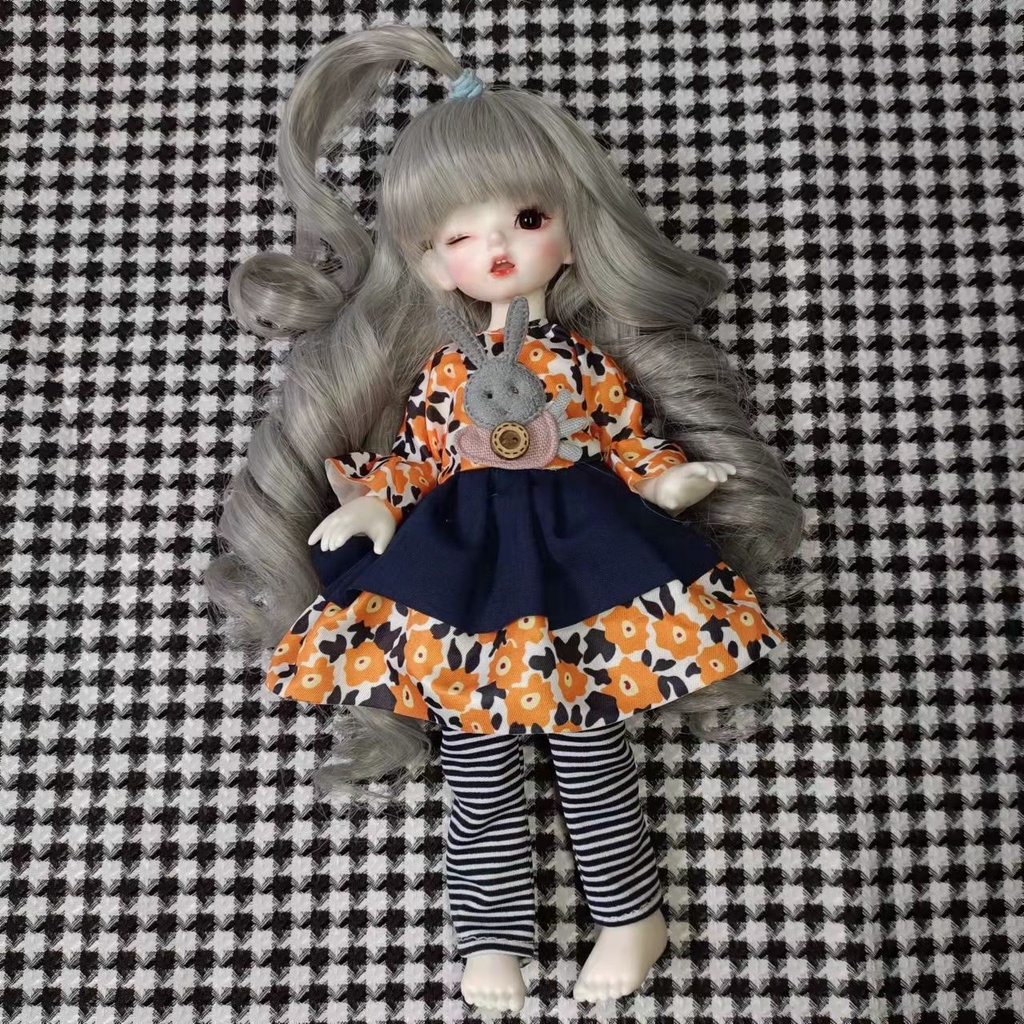 Đầm Lolita 6 Điểm Xinh Xắn Cho Búp Bê bjd 30cm 6.28 30cm