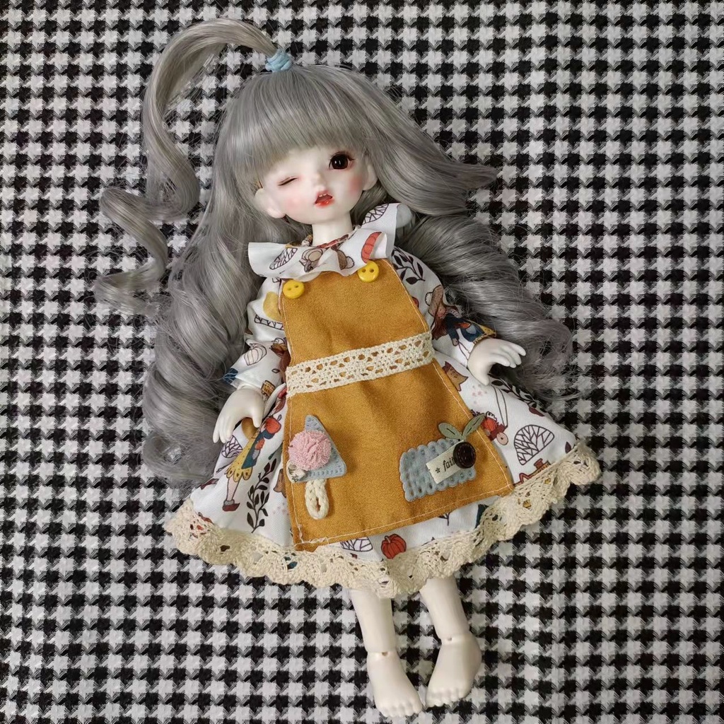 Đầm Lolita 6 Điểm Xinh Xắn Cho Búp Bê bjd 30cm 6.28 30cm