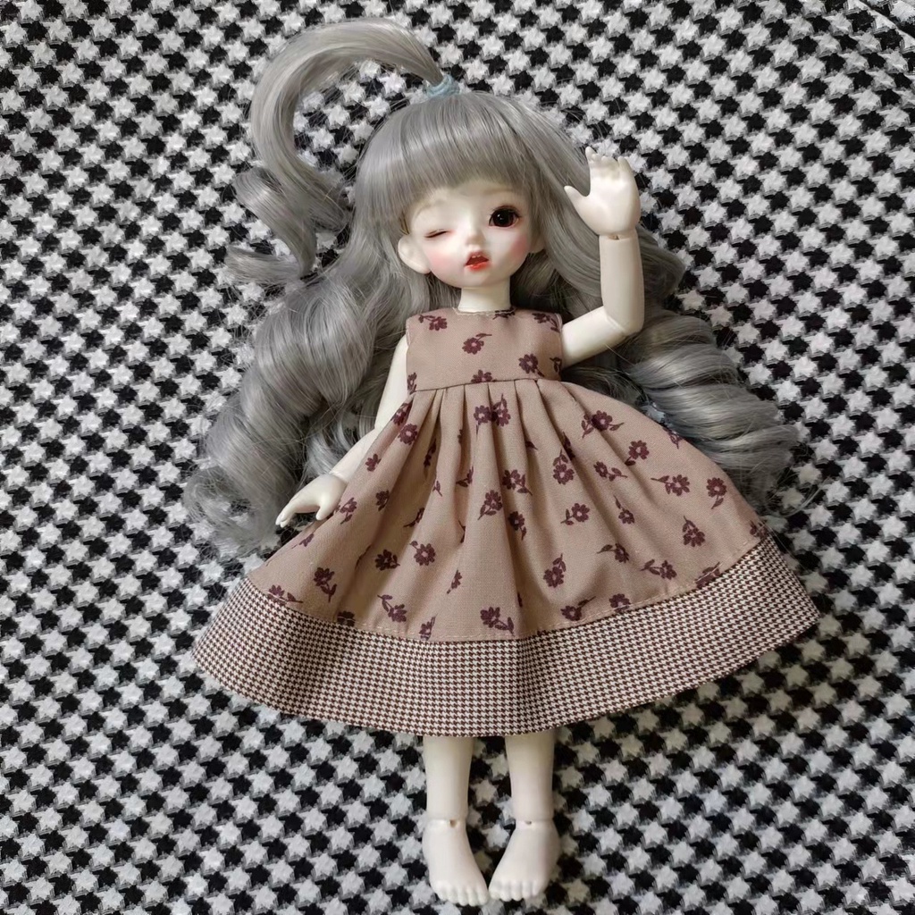 Đầm Lolita 6 Điểm Xinh Xắn Cho Búp Bê bjd 30cm 6.28 30cm