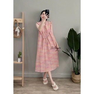 V60 free size đầm váy sát nách mùa hè mặc đi biển đi chơi