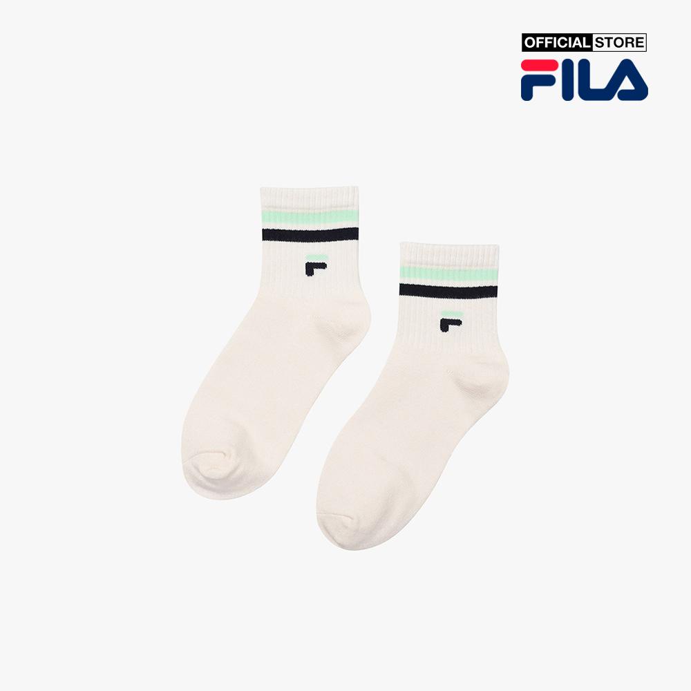 FILA - Vớ cổ cao unisex kẻ sọc hiện đại FS3SCF5331X-VAA