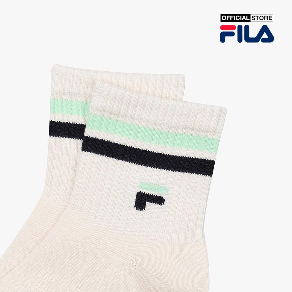 FILA - Vớ cổ cao unisex kẻ sọc hiện đại FS3SCF5331X-VAA